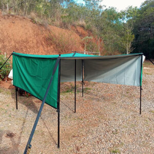 Lona para Barraca / Tenda com Três Abas Laterais - 2 x 2